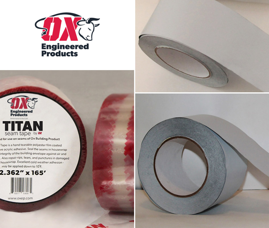 OX isoRed seam tape by TITAN